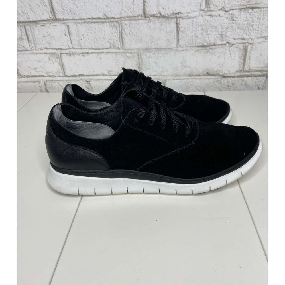 Vionic Taylor Black Suede Sneakers Size 10